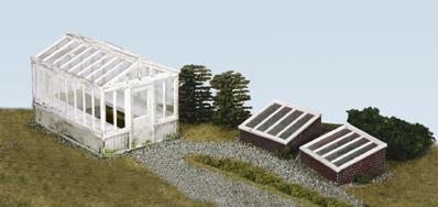 WILLS GREENHOUSE+COLD FRAME