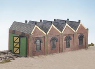 WILLS TWO ROAD ENGINE SHED