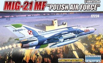 ACADEMY MIG 21 POLISH AIR FORCE 1/48