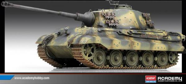 ACADEMY KING TIGER LATE 1/35