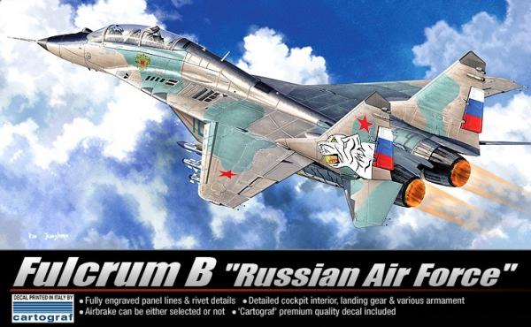 ACADEMY MIG-29UB RUSSIAN AIRFORCE 1/48