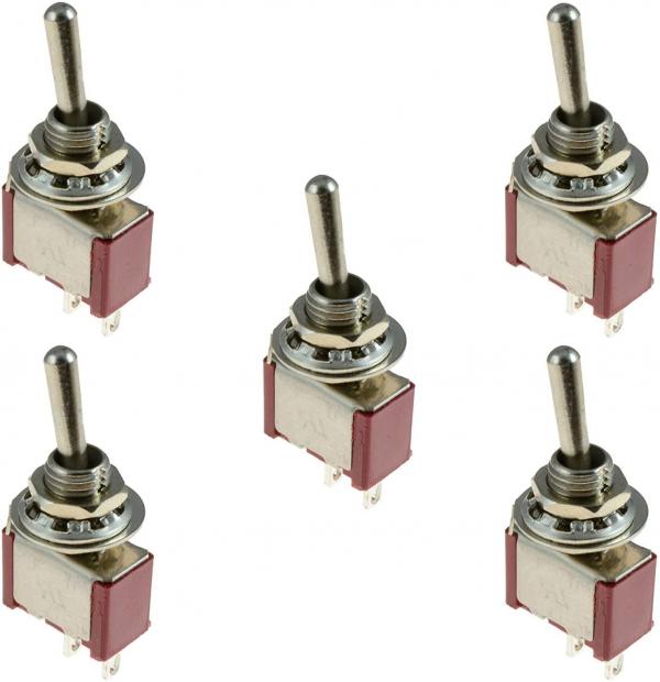 TOGGLE SWITCH ON/OFF X 6 SPST