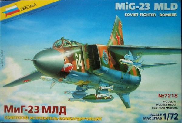 ZVEZDA MIG-23 SOVIET FIGHTER 1/72