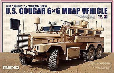MENG US COUGAR 6X6 MRAP WHEEL SET