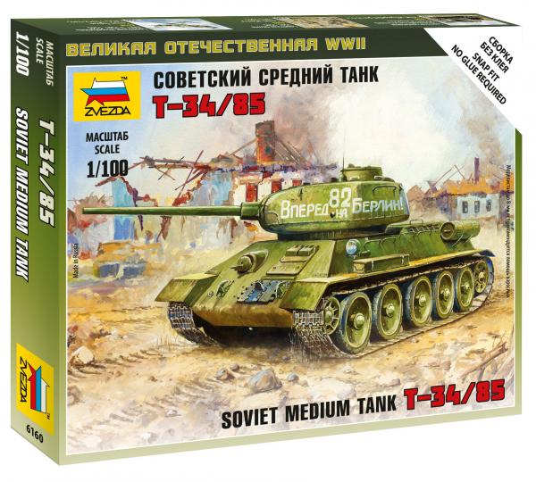 ZVEZDA SOVIET TANK T-34-85