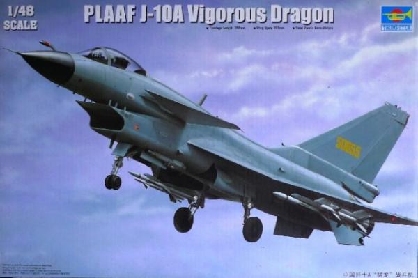 TRUMPETER J-10A VIGOUROUS DRAGON PLAAF 1