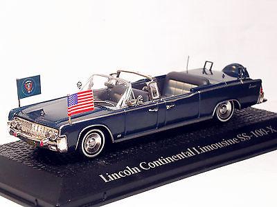 LINCOLN CONT. SS-100 JFK 1963 1/43