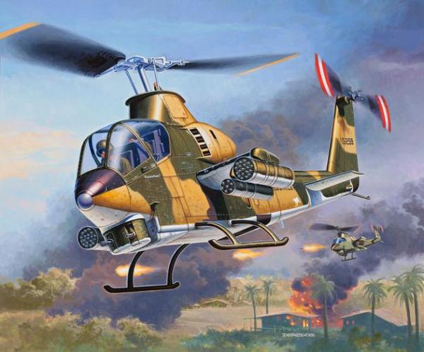 REVELL BELL AH-1G COBRA 1/100