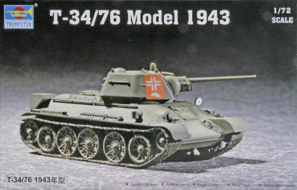TRUMPETER T34/76 1944 1/72