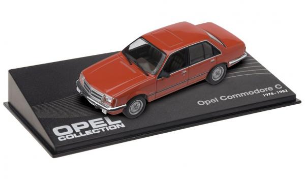 OPEL COMMODORE C RED 1/43
