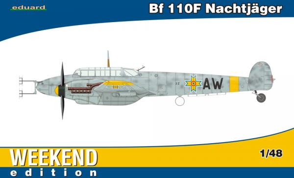 EDUARD W/END BF-110F NACHTJAGER 1/48
