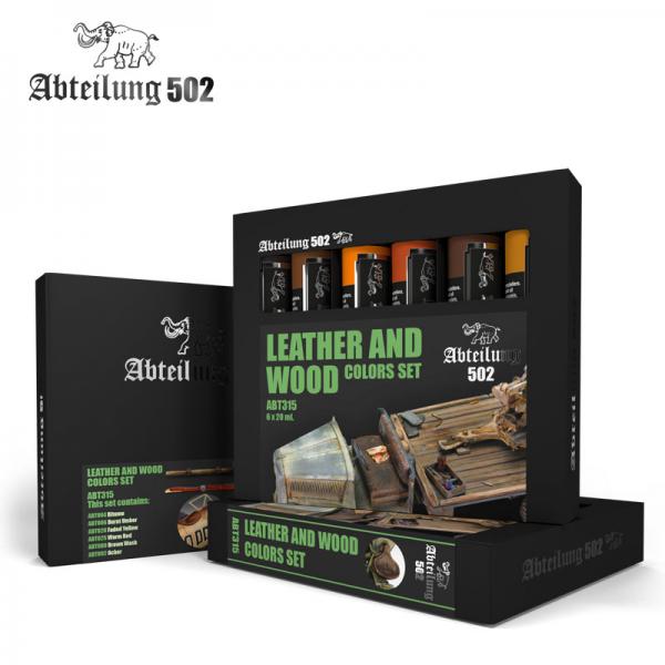 ABTEILUNG LEATER & WOOD SET