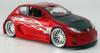 WELLY PEUGEOT 206 MET RED 1/24