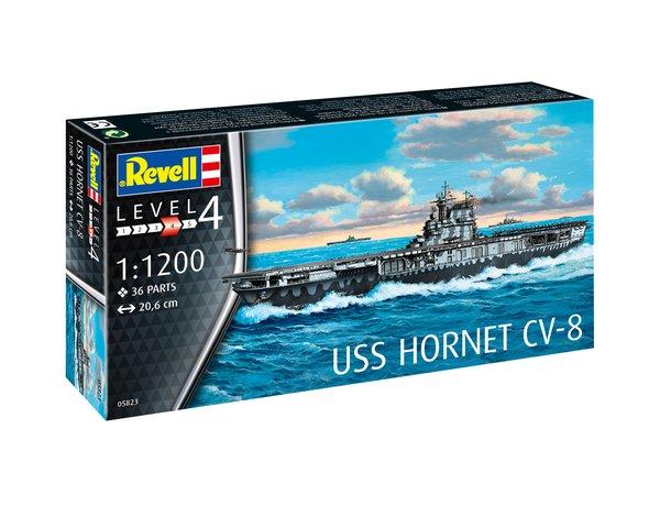 REVELL USS HORNET CV-8 1/1200
