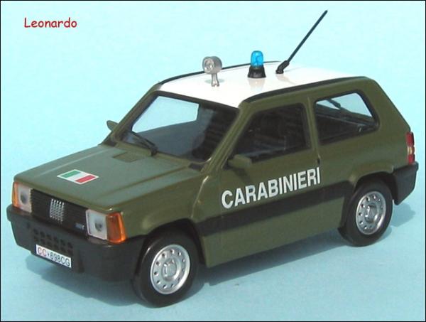 FIAT PANDA 100 \'86 GREEN CARABINIERI