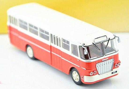 IKARUS 620 BUS RED/WHT 1/72