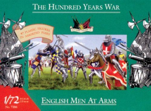 ACCURATE ENGLISH MEN AT ARMS 1400AD