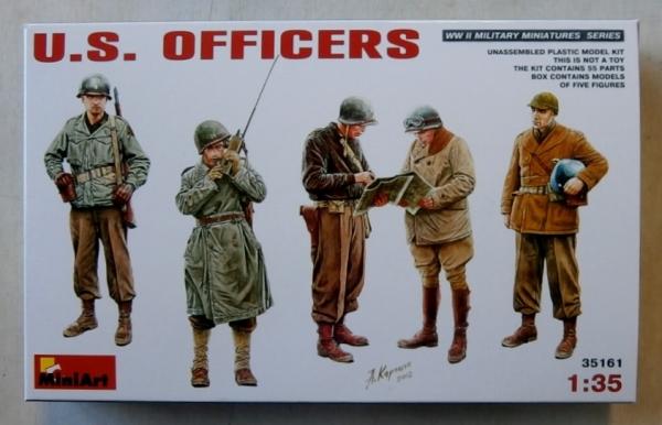 MINIART 1/35 US OFFICERS WWII