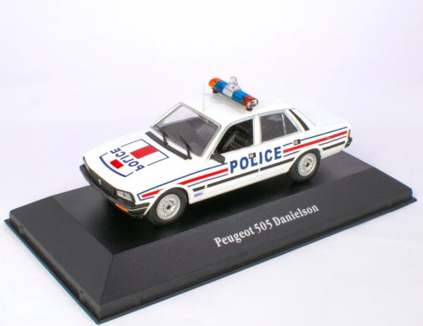 PEUGEOT 505 FRENCH POLICE \'83 1/43