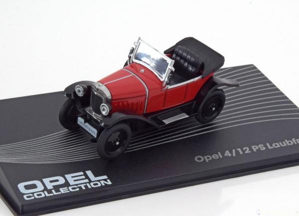 OPEL 4/12 PS RED 1/43