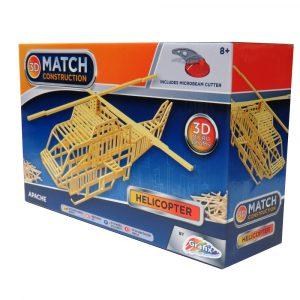 3D MATCH CONSTRUCTION HELICOPTER