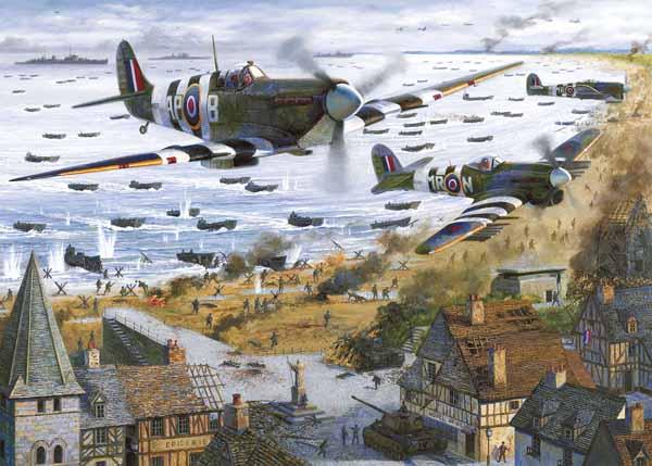 GIBSON D-DAY LANDING 1000 PCE PUZZLE