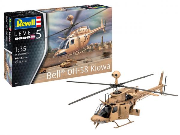 REVELL BELL OH-58 KIOWA 1/35 disc