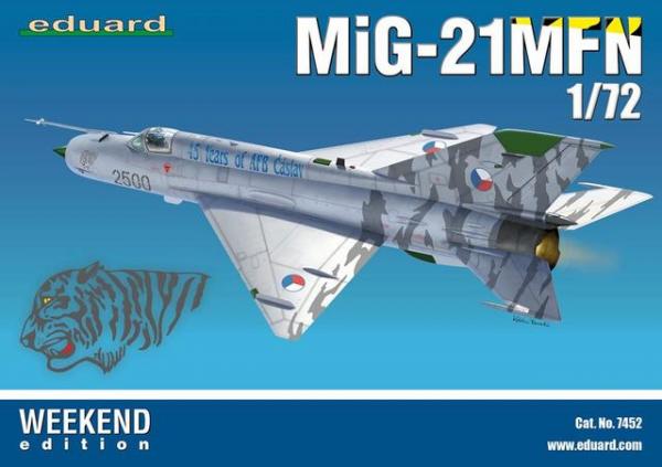 EDUARD MIG-21MFN 1/72 WEEKEND KIT