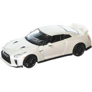 BBURAGO 1/24 \'17 NISSAN GTR WHT/PEARL