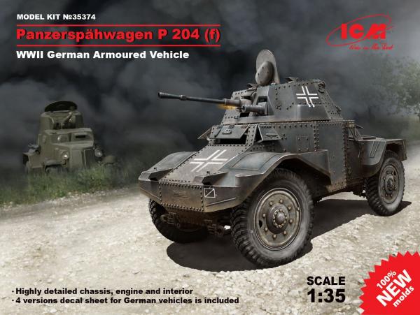 ICM 1/35 PANZERSPHWAGEN P204