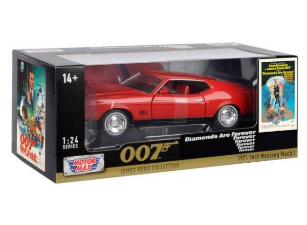 MOTOMAX 1/24 \'71 MUSTANG MACH1 JB RED