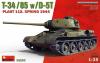 MINIART 1/35 T-34-85 W/D-5T SPRONG 1944