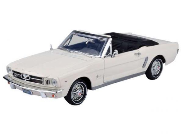 MOTORMAX 1/18 64 FORD MUSTANG WITE
