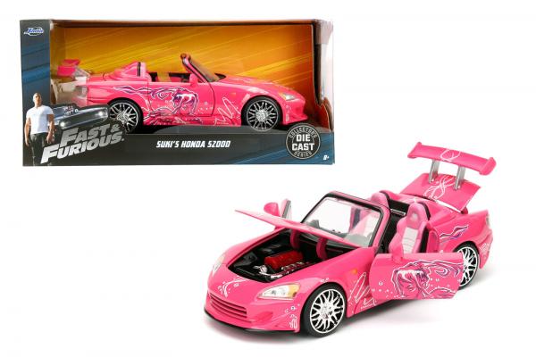 JADA 1/24 SUKIS HONDA S2000 PINK F+F