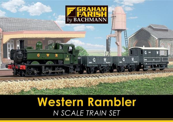 G/FARISH WESTERN RAMBLER N TRAIN SET