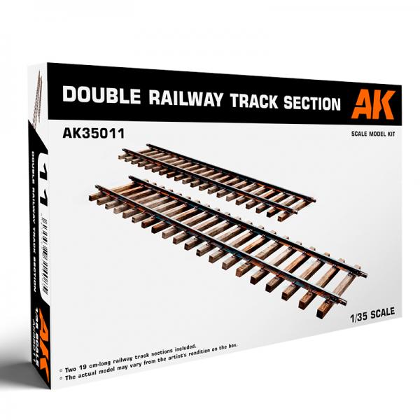 AK DOUBLE RAILWAY TRACK SECTION