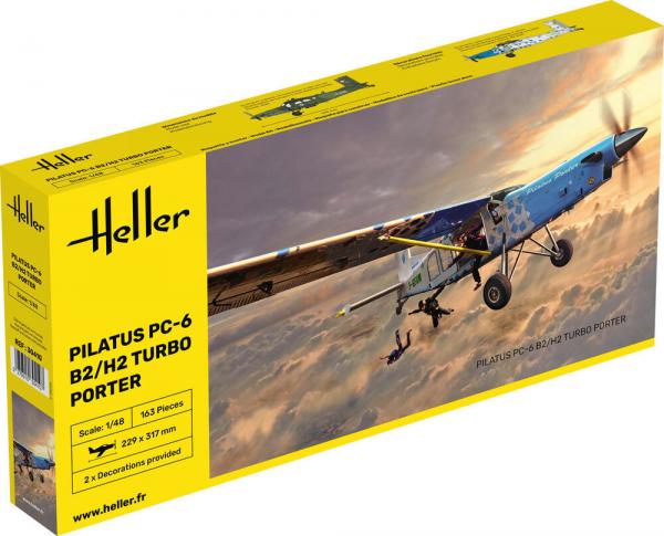 HELLER 1/48 PILATUS PC-6 B2/H2