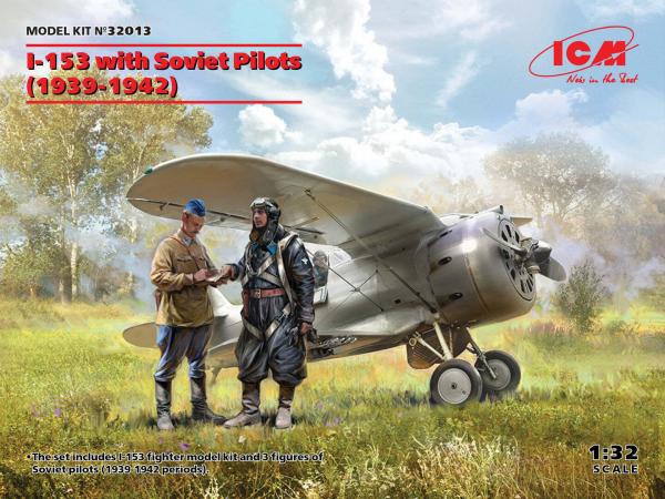 ICM 1/32 L-153WIYH SOVIET PILOTS 39-42