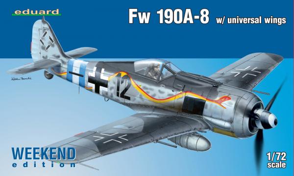 EDUARD 1/72 FW 190A-8 WEEKEND