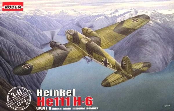 RODEN HEINKEL HE111 H-6 1/144