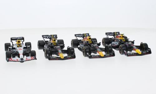 BBURAGO 1/43 RED BULL 4 SET RB-18/19/16B