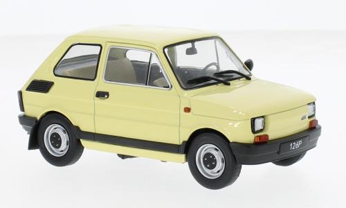 WHITEBOX 1/24 FIAT 126P LIGHT YELLOW