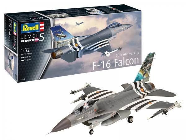 REVELL 1/32 F-16 FALCON 50TH ANNIV.