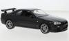 WELLY 1/24 SKYLINE GT-R R34 BLACK RHD