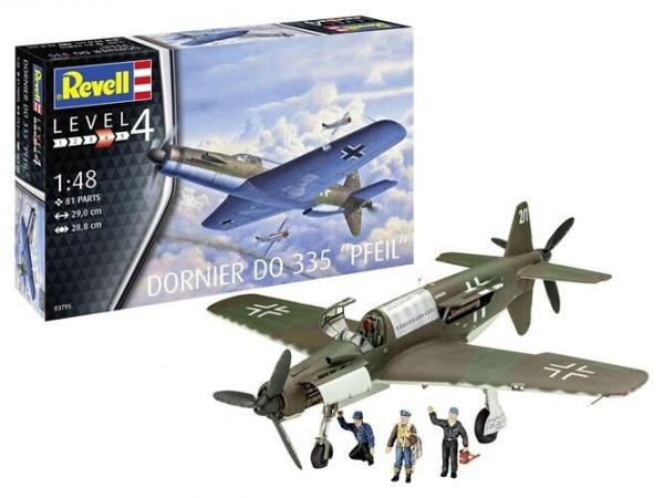 REVELL 1/48 DORNIER DO335 \'PFEIL\'