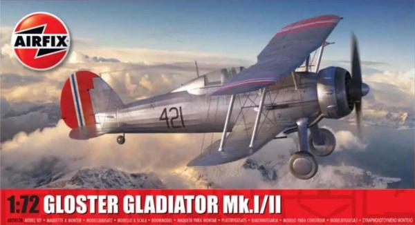 AIRFIX 1/72 GLOSTER GLADIATOR MK1 MK11