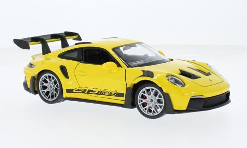 WELLY 1/24 PORSCHE 911 (992) GT3 RS YELL