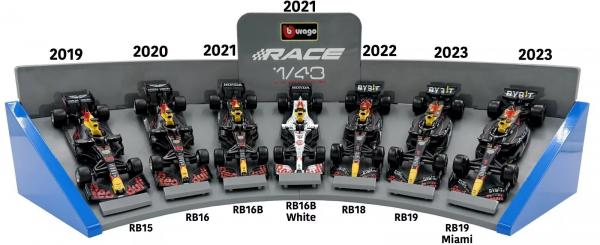 BBURAGO 1/43 VERSTAPPEN 7 CAR SET