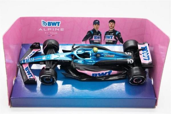 BBURAGO 1/43 BWT ALPINE A523 GASLY