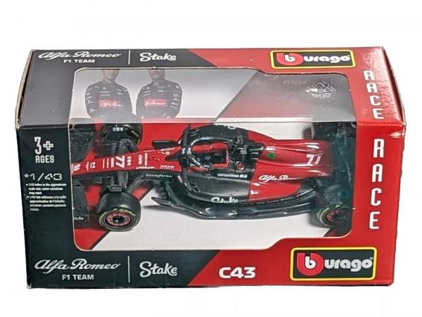 BBURAGO 1/43 ALFA C43 BOTTAS 2023